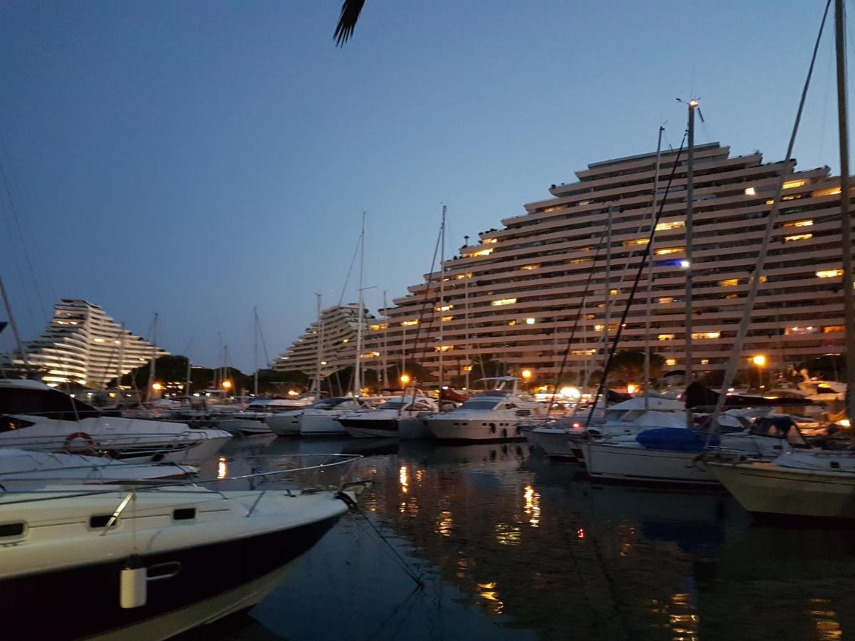 Lovely Apartment In Marina Baie Des Anges- Baronnet - Sew View, Free Parking Spaces On Site, Restaurants, Beach, Supermarket Villeneuve-Loubet Exteriér fotografie