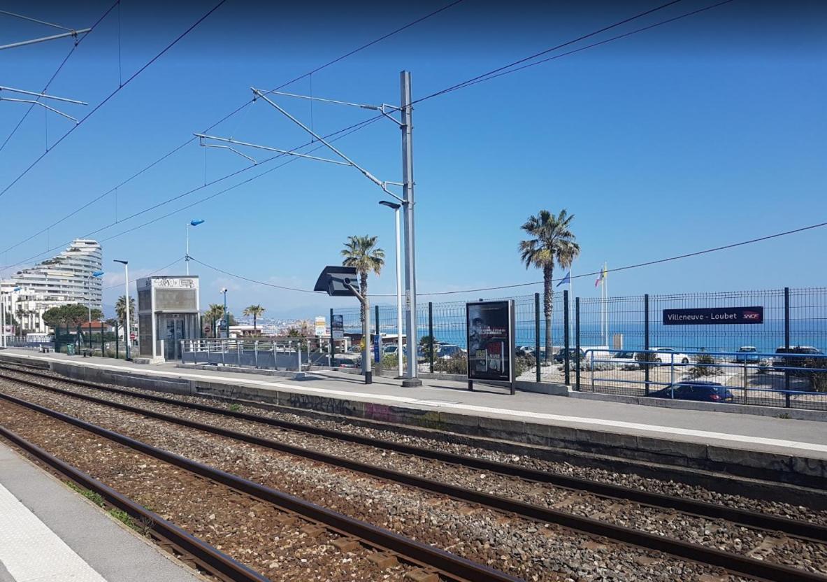 Lovely Apartment In Marina Baie Des Anges- Baronnet - Sew View, Free Parking Spaces On Site, Restaurants, Beach, Supermarket Villeneuve-Loubet Exteriér fotografie